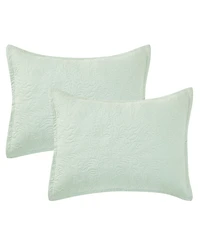 Chelsea Loft Pinsonic Floral Embossed -Pc. Quilt Set