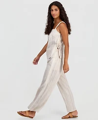 And Now This Petite Lace Trim Tie-Side Sleeveless Top, Macy's Exclusive