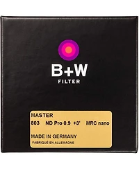 B + W 52mm Master 803M Nd 0.9 3-Stop Mrc Nano Neutral Density Filter
