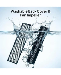 Antarctic Star 42-Inch Smart Tower Fan, App Control, Washable Grille and 12 Speeds