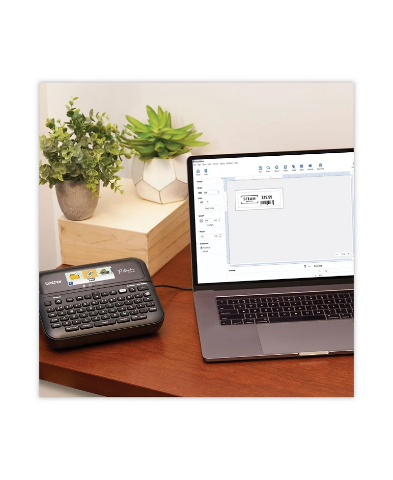 Brother P-Touch PTD610BT P-Touch 30 mm/s Print Speed Business Professional Connected Label Maker