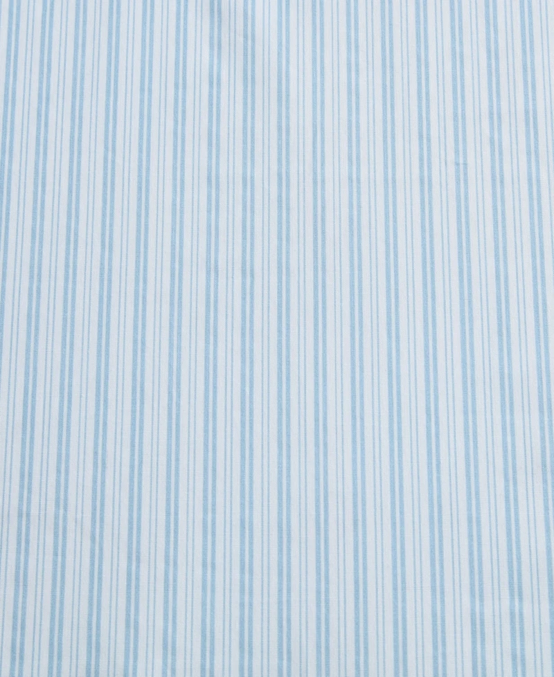 Laura Ashley Bedford Skinny Stripe Cotton Percale 3-Pc. Sheet Set, Twin Xl