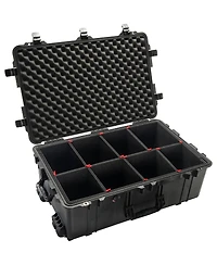 Pelican 1650 Watertight Wheeled Hard Case with TrekPak Divider System
