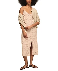Lucky Brand Women's Printed Simone Slip Dress