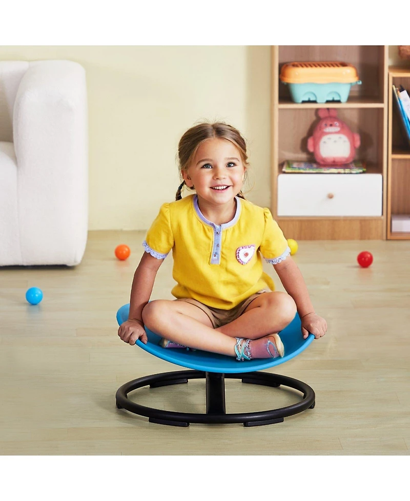 Mecale Kids Swivel Sensory Chair with Non-Slip Base, 220 lb Capacity
