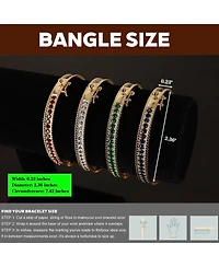 Gnuadz Women Bangle Bracelet Light Luxury Elegant Zinc Alloy Gift