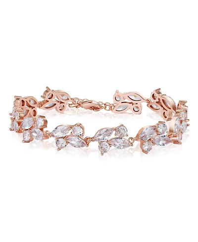 Gnuadz Marquise Crystal Bridal Bracelet