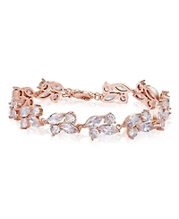 Gnuadz Marquise Crystal Bridal Bracelet