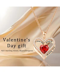 Gnuadz Preserved Heart Necklace Gift Box Couple Mother Gift
