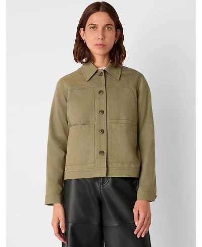 Whistles Women's Mia Pocket Detail Jacket