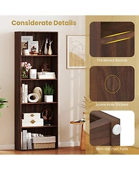 Slickblue Dining Chairs Set of 2 Wood Frame with Hollow Back Design