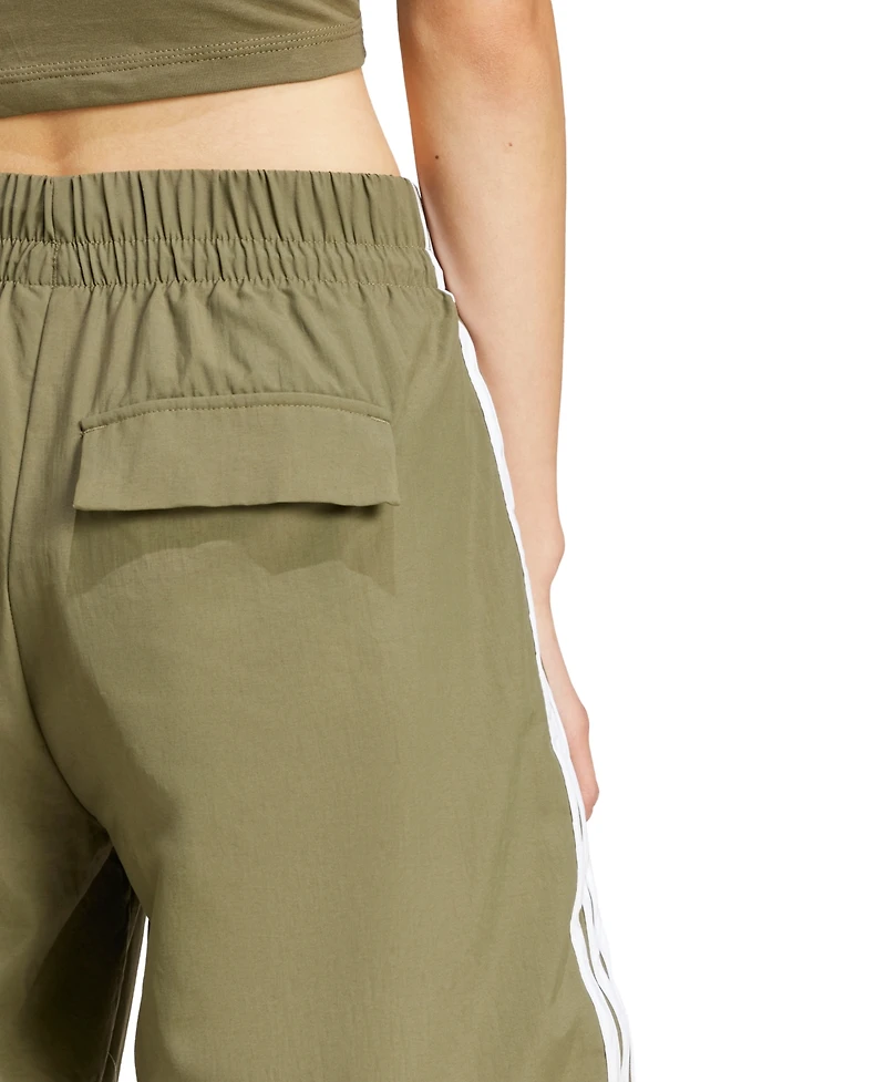 adidas Women's Three Stripe Parachute Pants