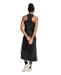 adidas Women's Cotton-Blend Sleeveless Racerback Maxi Dress