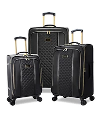 Stella Blanc Sloane 3-Pc. Softside Expandable Spinner Luggage Set