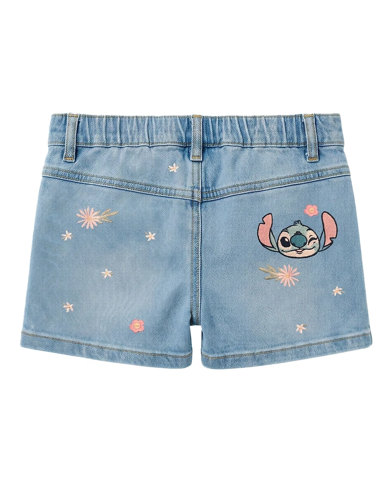 Kate Mack Girls 7-16 Stitch Denim Short