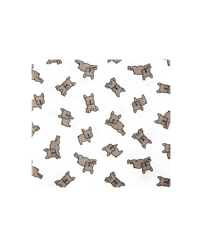 Hudson Baby Girl Cotton Poly Flannel Receiving Blankets Bundle 7-Pack, One Size