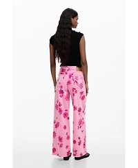 Desigual Women's Jeans trousers flowers
