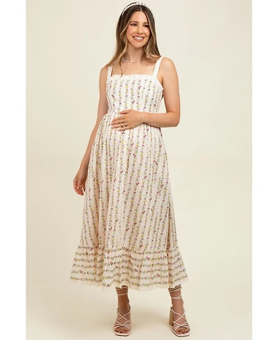 Cream Floral Texture