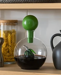 The Wine Savant Italian Design 10 oz. Glass Oil Dispenser