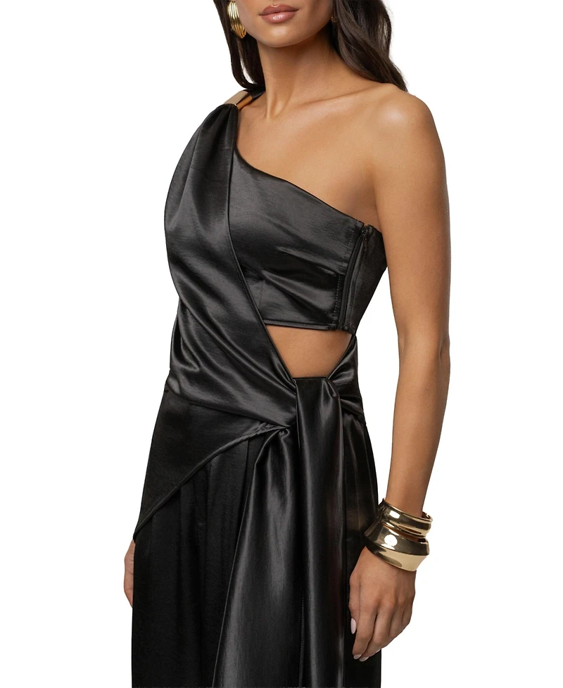 Jluxlabel Women's Palmera Satin Top