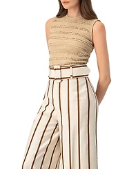 Ivonne Women's Sleeveless Knitted Top