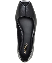 Aldo Women's Alieiki Peep-Toe Flats