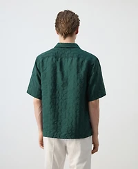 Mango Men's Regular-Fit Lyocell Shirt