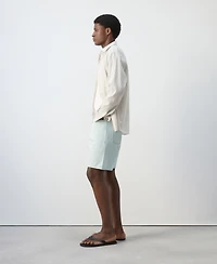 Mango Men's Straight-Fit Denim 8.86" Bermuda Shorts