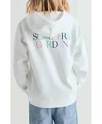 Scalpers Big Girls sweatshirt with garden motif