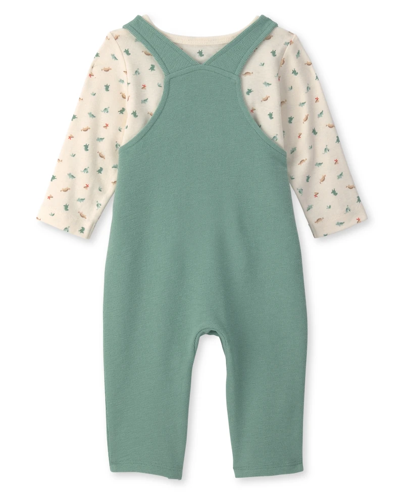 Carter's Baby Boy's Dinosaur Top and Overall 2-Piece Set