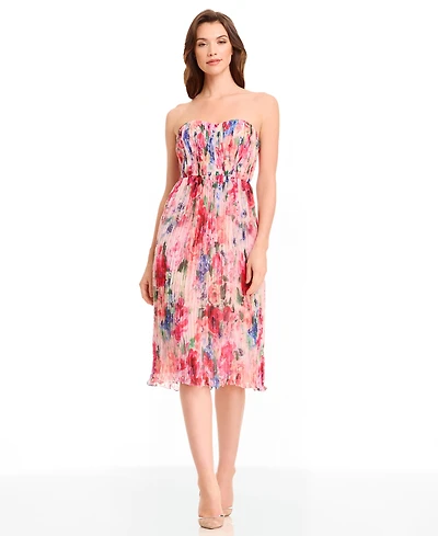Dress the Population Women's Tovah Printed Midi