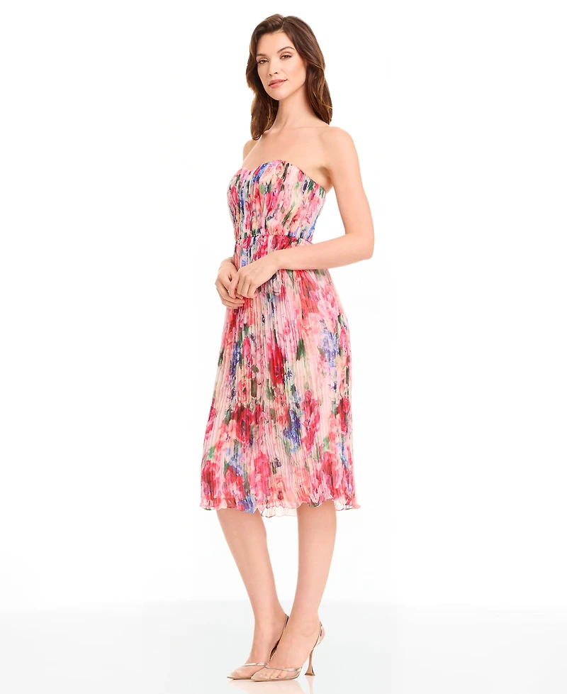 Dress the Population Women's Tovah Printed Midi