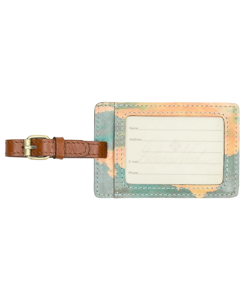 Patricia Nash Bagagli Leather Luggage Tag