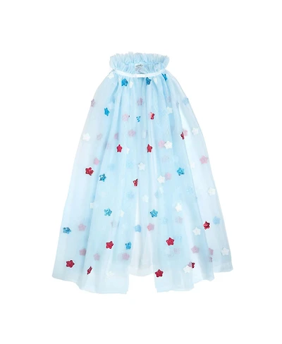Sweet Wink Girls Usa Sequin Stars Cape