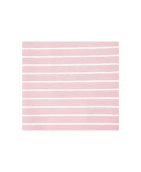 Hudson Baby Girl Cotton Poly Flannel Receiving Blankets 4-Pack, Soft Pink Floral, One Size