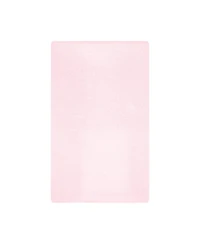 Hudson Baby Girl Cotton Poly Flannel Burp Cloths Bundle 12-Pack, Pink Primrose, One Size