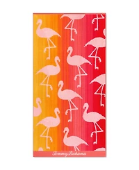 Tommy Bahama Flamingo Sunrise Yarn Dyed Beach Towel, 36" x 68"