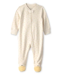 Carter's Baby Girl's Bee Snug Fit Sleep & Play