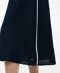 Tommy Hilfiger Women's Contrast Binding Sleeveless Dress