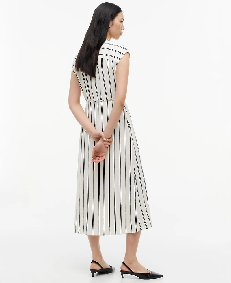 Tommy Hilfiger Women's Nautical Stripe Midi Dress