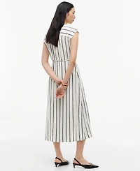Tommy Hilfiger Women's Nautical Stripe Midi Dress