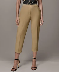Donna Karan New York Petite Mid-Rise Ankle Pants