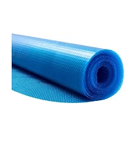 Sugift Solar Pool Cover 33 feet Round Pool Bubble Cover 8 Mil Pools Solar Blanket with Bubble and Pe