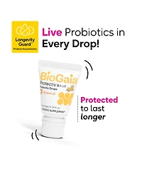 BioGaia Baby Probiotic Drops + Vitamin D | Ease Crying, Colic and Support Immune Health | 50-Day Supply