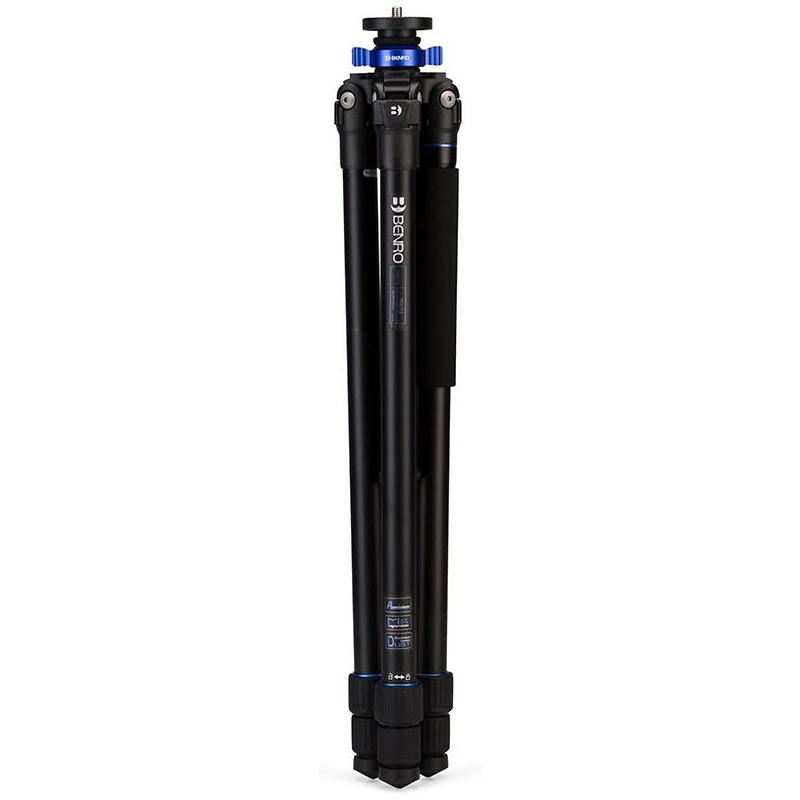 Benro Mach3 TMA27A Series 2 3-Section Aluminum Tripod/Monopod, Twist Lock