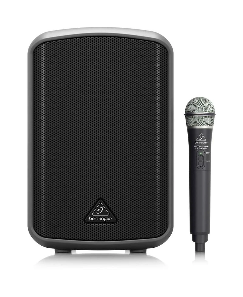 Behringer Europort MPA100BT 2-Way All-in-One Portable 100W Bluetooth Speaker with Wireless Microphone System