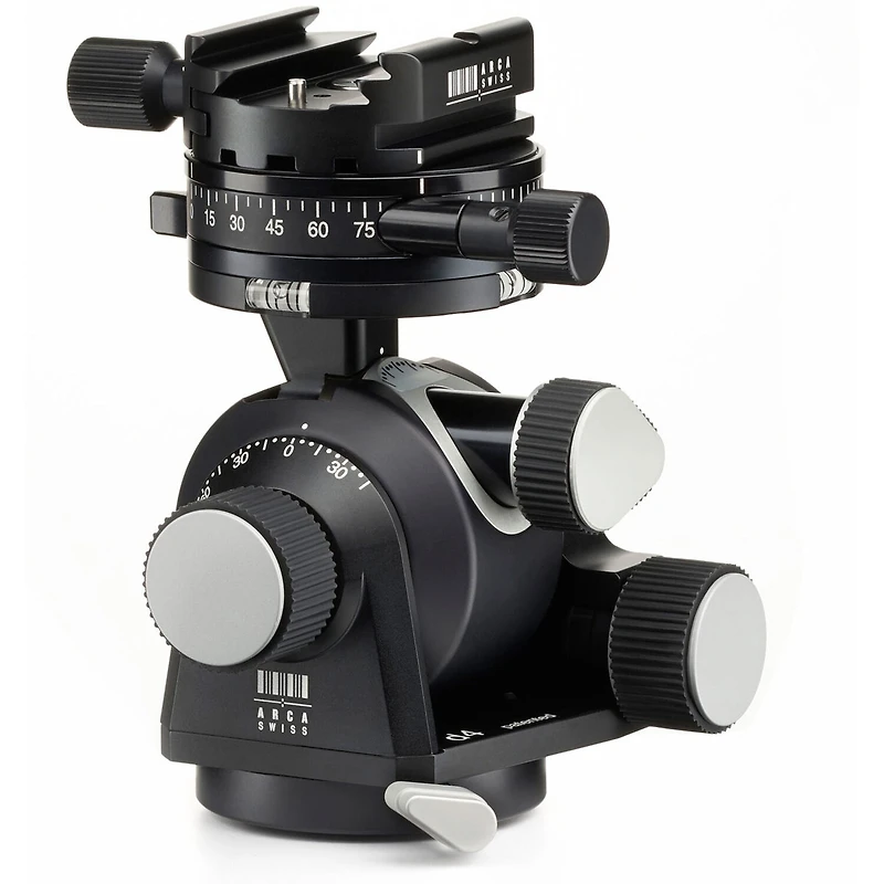 Arca Swiss d4 Geared Tripod Head with Quick Set FlipLock Device