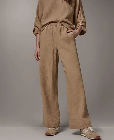 Donna Karan Weekend Women's Mid-Rise Side Seam Pants