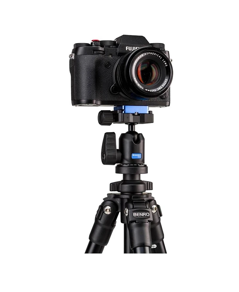 Benro Slim 4-Section Lightweight Aluminum Tripod with Ball Head
