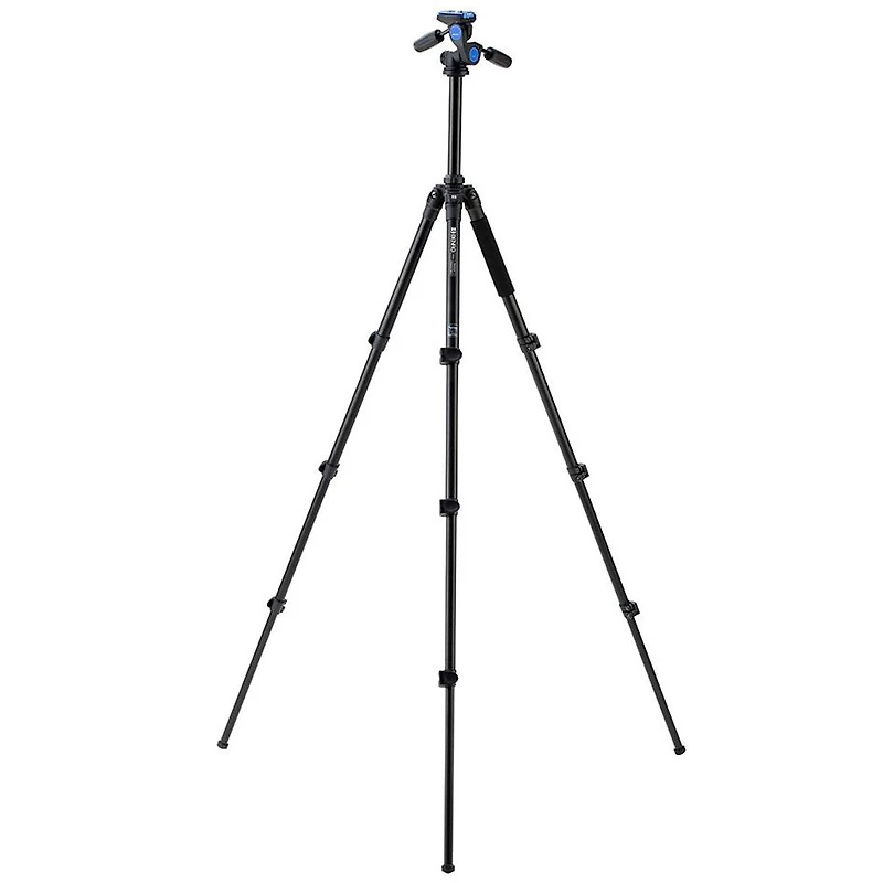 Benro Adventure 4-Section Aluminum Tripod with HD2A 3-Way Pan/Tilt Head